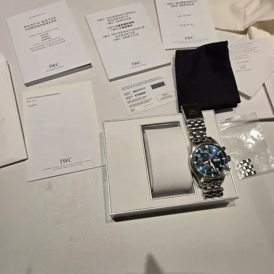 iwc 어린왕자 크로노그래프 377717
